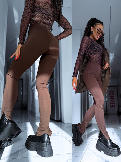 Choco, LUX legingi ar šķēlumiem LM1173